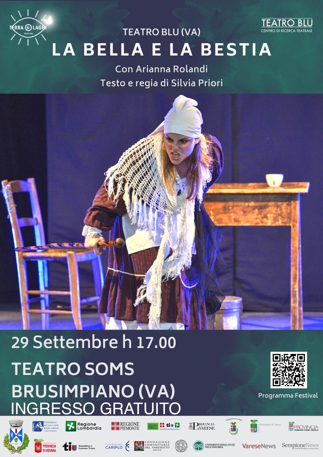 locandina evento, testo in descrizione