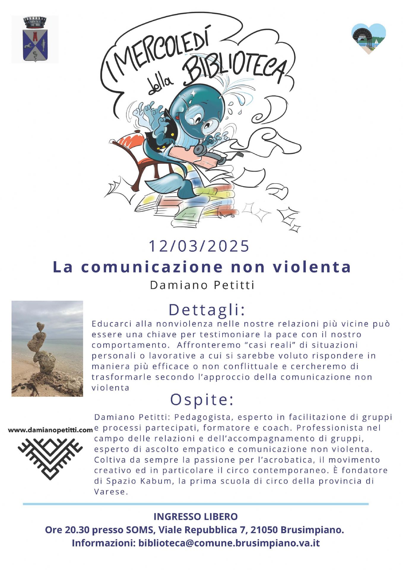 locandina, testo in descrizione