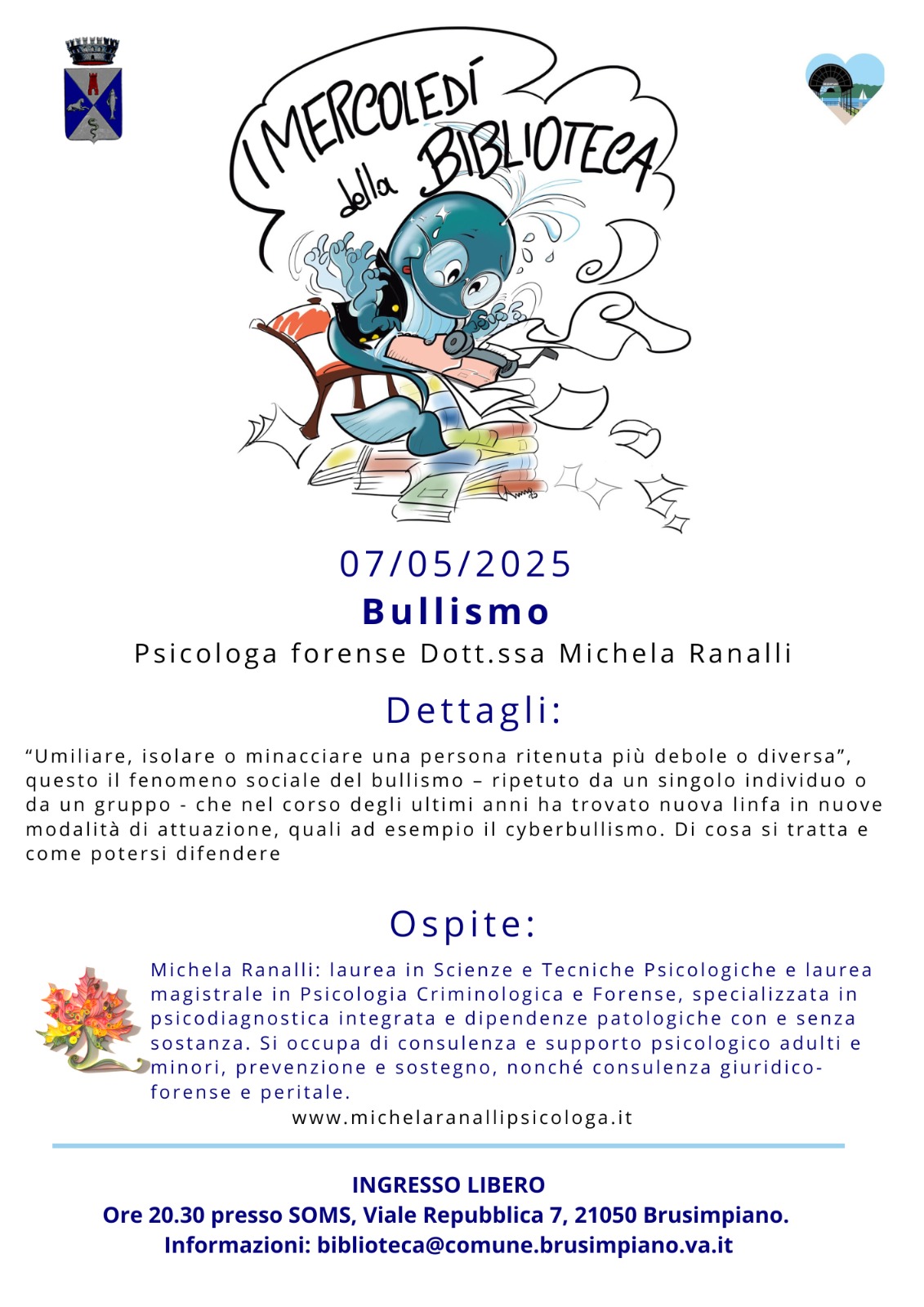 locandina, testo in descrizione